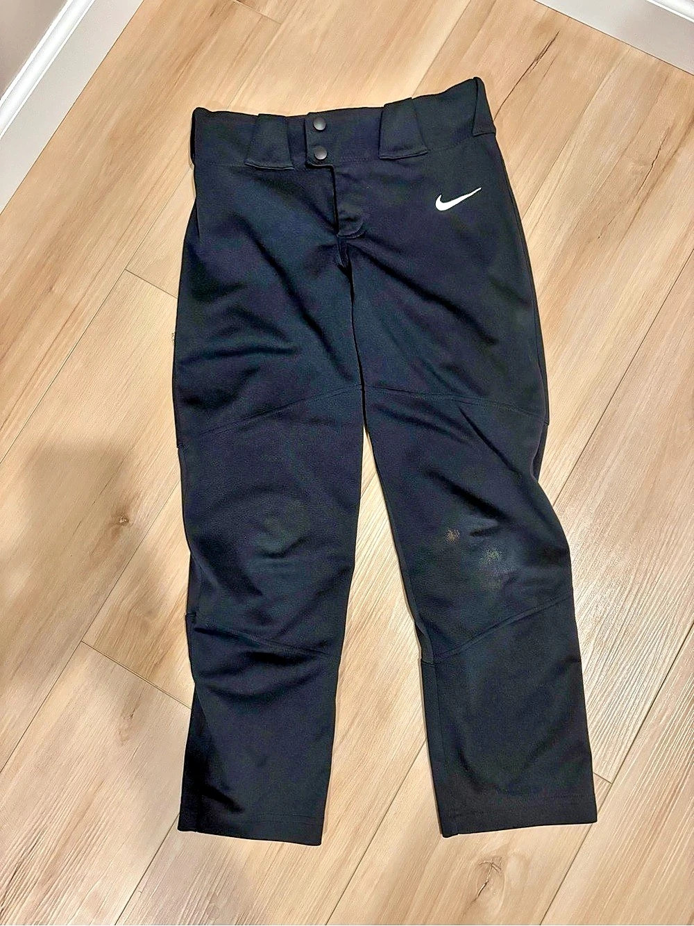 Nike youth Black baseball Pants Size Medium